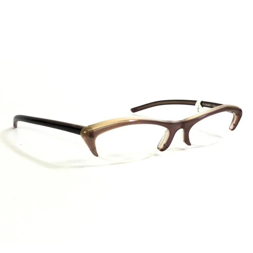 Reiz Augenspiel Eyeglasses Frames NI Col 26 Shiny Purple Brown Cat Eye 50-15-140